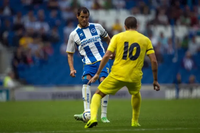 Framed Print : Brighton & Hove Albion vs Villarreal: Pre-Season Clash (July 27, 2013) Framed Print : Brighton & Hove Albion vs Villarreal: Pre-Season Clash (July 27, 2013)