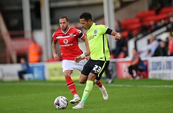 Brighton and Hove Albion vs. Walsall: Intense Capital One Cup Clash at Bescot Stadium (25th August 2015)