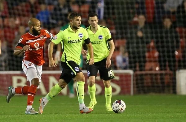 Brighton and Hove Albion vs. Walsall: Capital One Cup Battle at Bescot Stadium (25 / 08 / 2015)