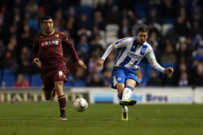 Framed Print : Brighton & Hove Albion vs. Watford (28-10-2013): Fright Night Home Game Framed Print : Brighton & Hove Albion vs. Watford (28-10-2013): Fright Night Home Game