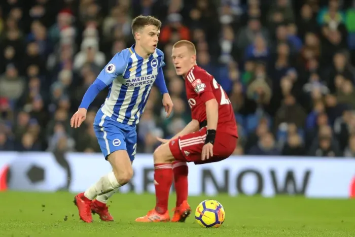Framed Print : Brighton & Hove Albion vs. Watford: March vs. Watson in Premier League Clash (23DEC17) Framed Print : Brighton & Hove Albion vs. Watford: March vs. Watson in Premier League Clash (23DEC17)