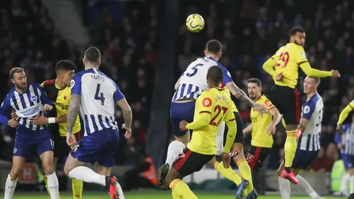 Framed Print : Brighton and Hove Albion vs. Watford: A Premier League Clash at American Express Community Stadium (08.02.20) Framed Print : Brighton and Hove Albion vs. Watford: A Premier League Clash at American Express Community Stadium (08.02.20)