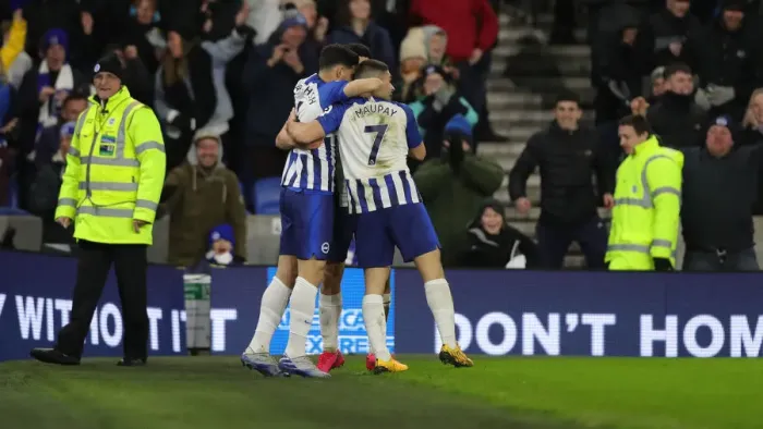 Framed Print : Brighton and Hove Albion vs. Watford: A Premier League Clash at American Express Community Stadium (08.02.20) Framed Print : Brighton and Hove Albion vs. Watford: A Premier League Clash at American Express Community Stadium (08.02.20)