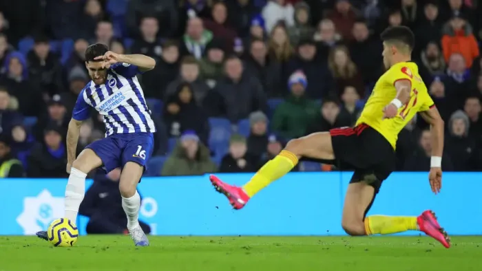 Framed Print : Brighton and Hove Albion vs. Watford: A Premier League Clash at American Express Community Stadium (08.02.20) Framed Print : Brighton and Hove Albion vs. Watford: A Premier League Clash at American Express Community Stadium (08.02.20)