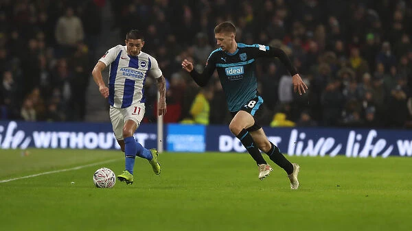 Brighton and Hove Albion vs. West Bromwich Albion: Emirates FA Cup Showdown at American Express Community Stadium (26th January 2019)