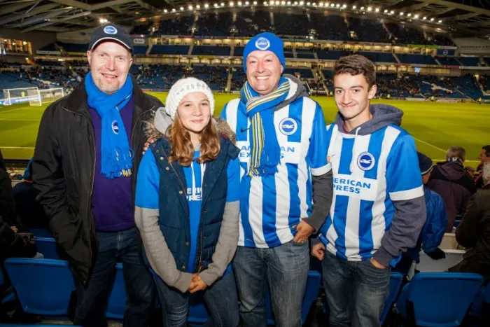 Framed Print : Brighton & Hove Albion vs. Wigan Athletic (04NOV14) - 2014-15 Home Season Framed Print : Brighton & Hove Albion vs. Wigan Athletic (04NOV14) - 2014-15 Home Season