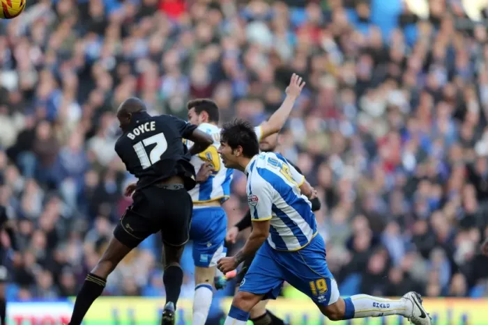 Framed Print : Brighton & Hove Albion vs. Wigan Athletic (2013-14 Season): Home Game Highlights - 22-02-2014