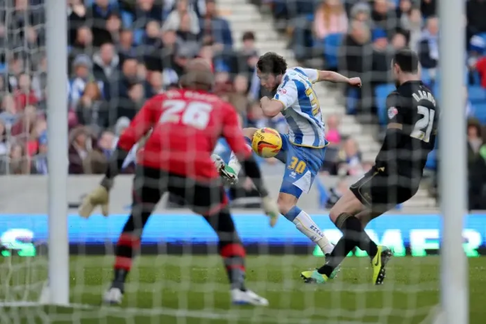 Framed Print : Brighton & Hove Albion vs. Wigan Athletic (2013-14 Season): Home Game Highlights - 22-02-2014 Framed Print : Brighton & Hove Albion vs. Wigan Athletic (2013-14 Season): Home Game Highlights - 22-02-2014