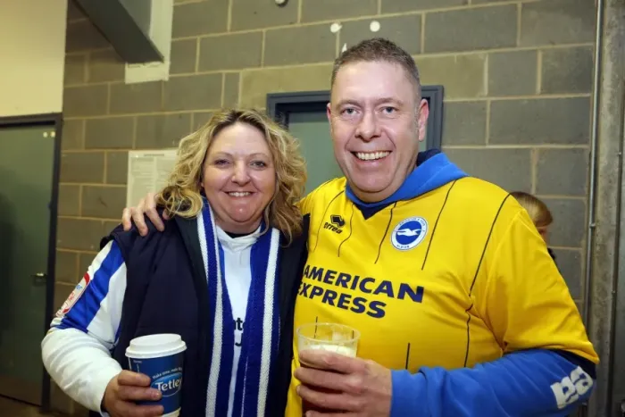 Framed Print : Brighton & Hove Albion vs. Wigan Athletic: Away Game (November 2013)