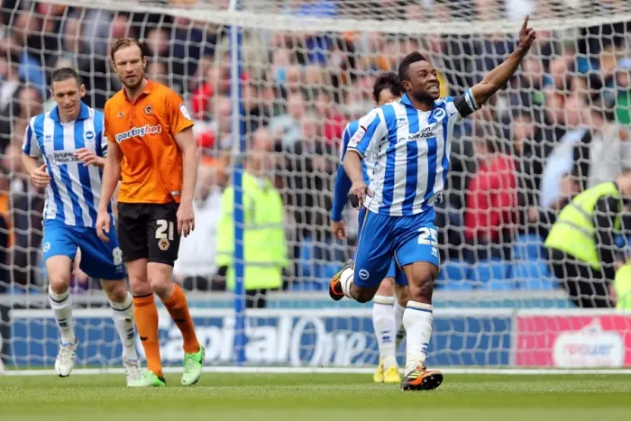 Framed Print : Brighton & Hove Albion vs. Wolves: 2012-13 Home Game Framed Print : Brighton & Hove Albion vs. Wolves: 2012-13 Home Game
