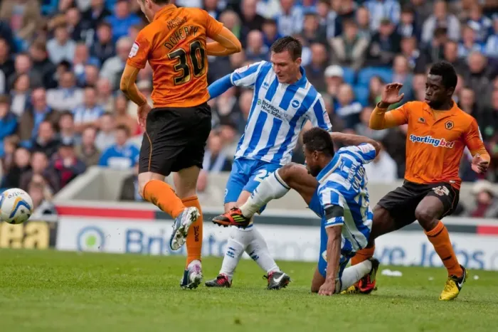 Framed Print : Brighton & Hove Albion vs. Wolves: 2012-13 Home Game Framed Print : Brighton & Hove Albion vs. Wolves: 2012-13 Home Game