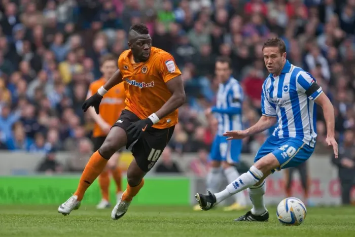 Framed Print : Brighton & Hove Albion vs. Wolves: 2012-13 Home Game
