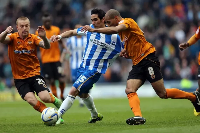Framed Print : Brighton & Hove Albion vs. Wolves: 2012-13 Home Game Framed Print : Brighton & Hove Albion vs. Wolves: 2012-13 Home Game