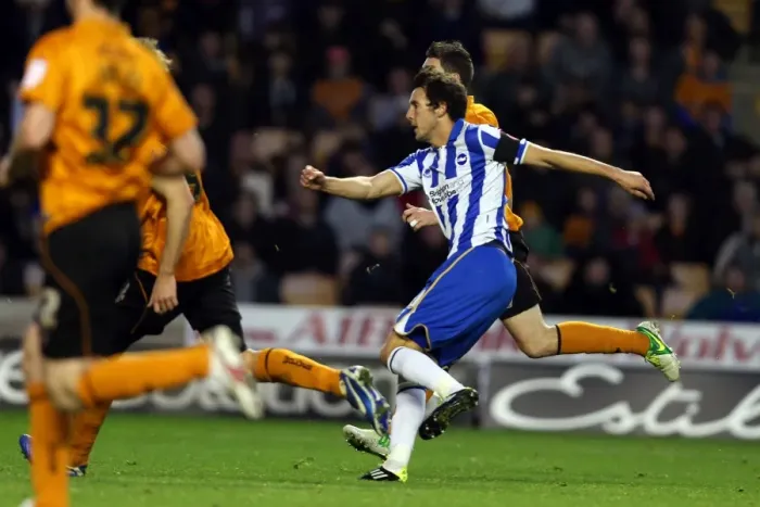 Framed Print : Brighton & Hove Albion vs. Wolves: Away Game - 10-11-2012 Framed Print : Brighton & Hove Albion vs. Wolves: Away Game - 10-11-2012