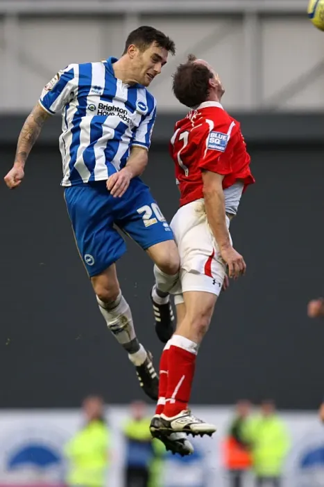 Framed Print : Brighton & Hove Albion vs. Wrexham: FA Cup Battle - January 7, 2011