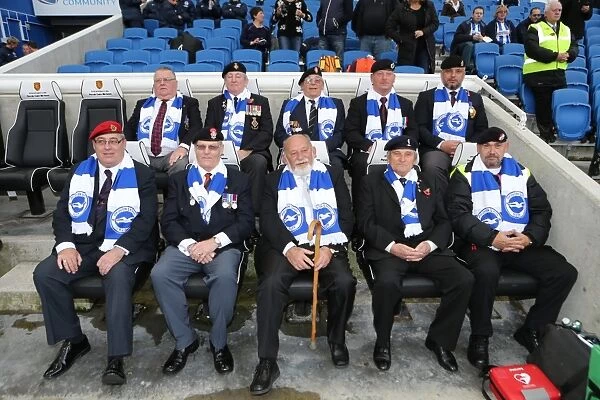 Brighton and Hove Albion: War Veterans Tribute - Brighton vs. Blackburn Rovers, Sky Bet Championship (Nov. 8, 2014)
