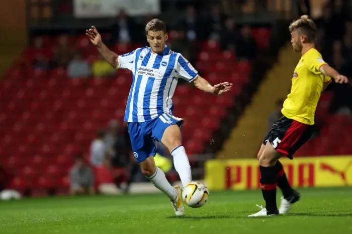 Framed Print : Brighton & Hove Albion at Watford: 2012-13 Season Away Game Highlights Framed Print : Brighton & Hove Albion at Watford: 2012-13 Season Away Game Highlights