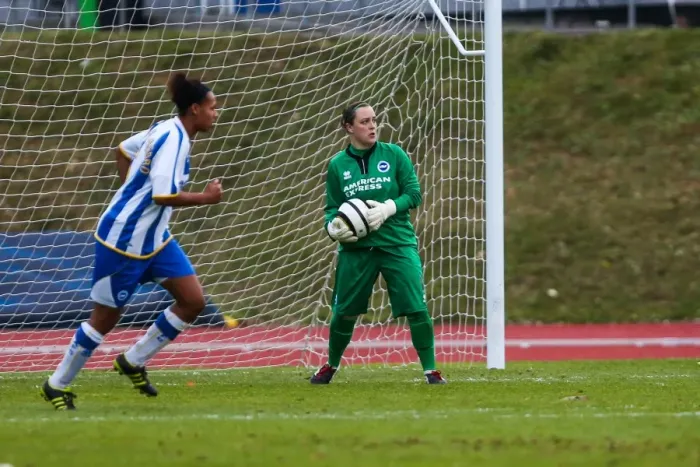 Framed Print : Brighton & Hove Albion Women: 2013-14 Season - Chesham Match Framed Print : Brighton & Hove Albion Women: 2013-14 Season - Chesham Match