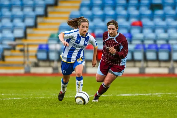 Framed Print : Brighton & Hove Albion Women: 2013-14 Season - Chesham Match Framed Print : Brighton & Hove Albion Women: 2013-14 Season - Chesham Match