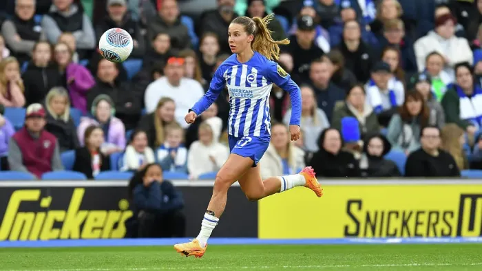 Framed Print : Brighton and Hove Albion Women v Everton Women Women's Super League 19APR24 Framed Print : Brighton and Hove Albion Women v Everton Women Women's Super League 19APR24
