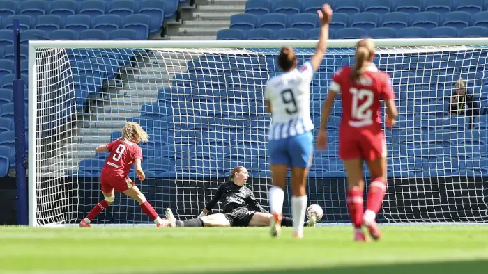 Framed Print : Brighton and Hove Albion Women v Liverpool Women Women's Super League 19APR25 Framed Print : Brighton and Hove Albion Women v Liverpool Women Women's Super League 19APR25