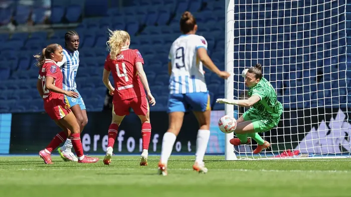 Framed Print : Brighton and Hove Albion Women v Liverpool Women Women's Super League 19APR25 Framed Print : Brighton and Hove Albion Women v Liverpool Women Women's Super League 19APR25