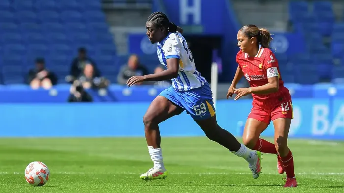 Framed Print : Brighton and Hove Albion Women v Liverpool Women Women's Super League 19APR25 Framed Print : Brighton and Hove Albion Women v Liverpool Women Women's Super League 19APR25