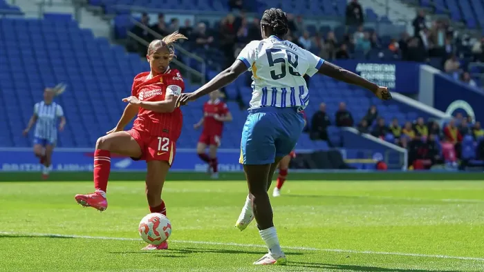 Framed Print : Brighton and Hove Albion Women v Liverpool Women Women's Super League 19APR25 Framed Print : Brighton and Hove Albion Women v Liverpool Women Women's Super League 19APR25