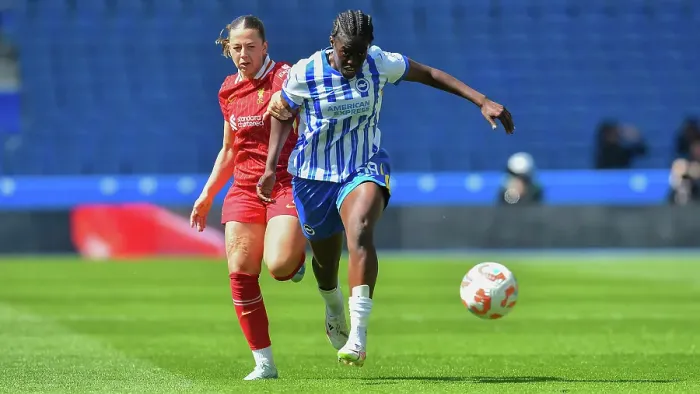 Framed Print : Brighton and Hove Albion Women v Liverpool Women Women's Super League 19APR25 Framed Print : Brighton and Hove Albion Women v Liverpool Women Women's Super League 19APR25