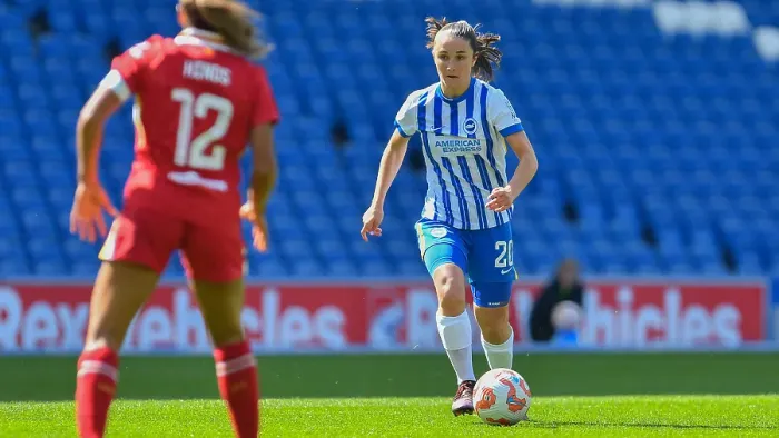 Framed Print : Brighton and Hove Albion Women v Liverpool Women Women's Super League 19APR25 Framed Print : Brighton and Hove Albion Women v Liverpool Women Women's Super League 19APR25