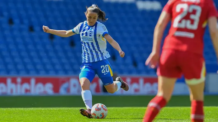 Framed Print : Brighton and Hove Albion Women v Liverpool Women Women's Super League 19APR25 Framed Print : Brighton and Hove Albion Women v Liverpool Women Women's Super League 19APR25