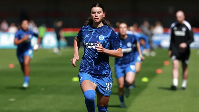 Framed Print : Brighton and Hove Albion Women v Manchester City Women Premier League 25APR26 Framed Print : Brighton and Hove Albion Women v Manchester City Women Premier League 25APR26
