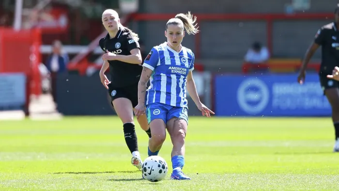 Framed Print : Brighton and Hove Albion Women v Manchester City Women Premier League 25APR26 Framed Print : Brighton and Hove Albion Women v Manchester City Women Premier League 25APR26