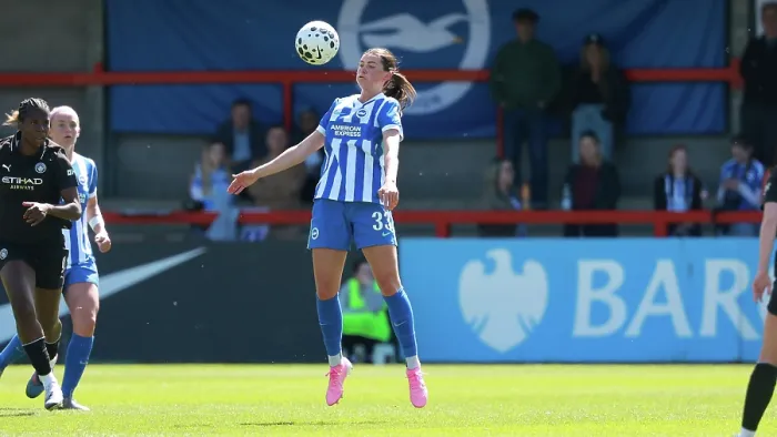 Framed Print : Brighton and Hove Albion Women v Manchester City Women Premier League 25APR26 Framed Print : Brighton and Hove Albion Women v Manchester City Women Premier League 25APR26
