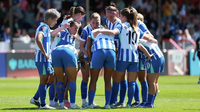 Framed Print : Brighton and Hove Albion Women v Manchester City Women Premier League 25APR26 Framed Print : Brighton and Hove Albion Women v Manchester City Women Premier League 25APR26