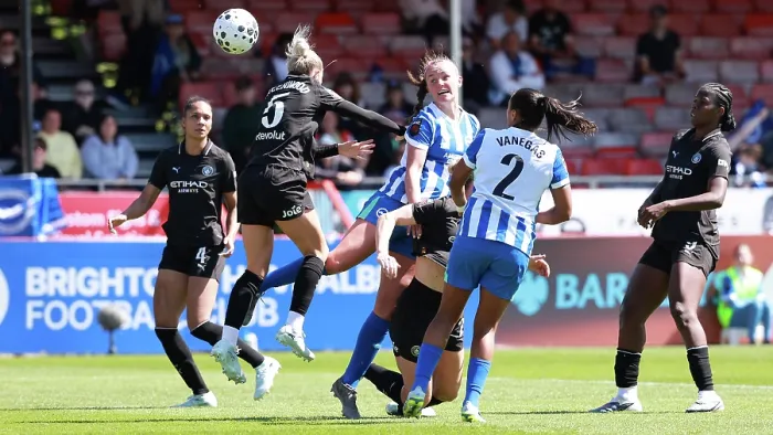 Framed Print : Brighton and Hove Albion Women v Manchester City Women Premier League 25APR26 Framed Print : Brighton and Hove Albion Women v Manchester City Women Premier League 25APR26