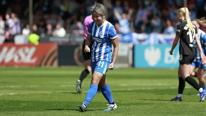 Framed Print : Brighton and Hove Albion Women v Manchester City Women Premier League 25APR26 Framed Print : Brighton and Hove Albion Women v Manchester City Women Premier League 25APR26