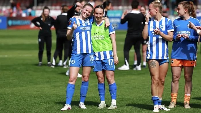 Framed Print : Brighton and Hove Albion Women v Manchester City Women Premier League 25APR26 Framed Print : Brighton and Hove Albion Women v Manchester City Women Premier League 25APR26
