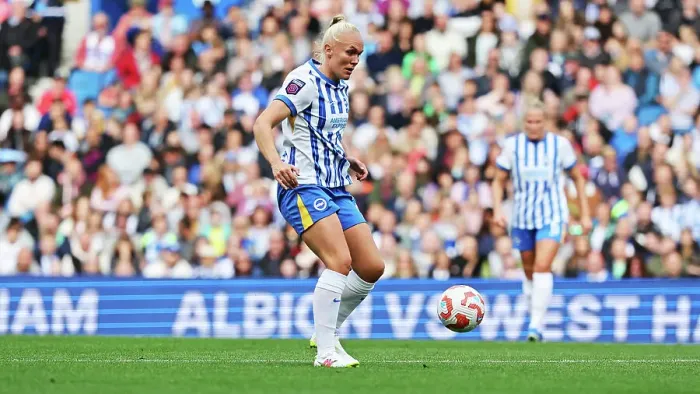 Framed Print : Brighton and Hove Albion Women v Manchester United Women Women's Super League 19OCT24 Framed Print : Brighton and Hove Albion Women v Manchester United Women Women's Super League 19OCT24