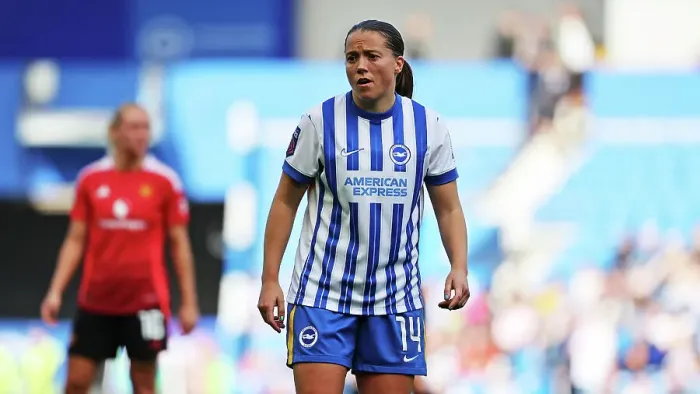 Framed Print : Brighton and Hove Albion Women v Manchester United Women Women's Super League 19OCT24 Framed Print : Brighton and Hove Albion Women v Manchester United Women Women's Super League 19OCT24
