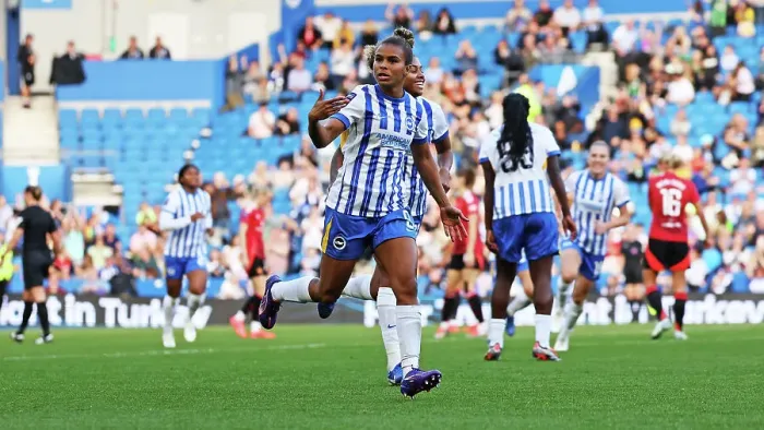 Framed Print : Brighton and Hove Albion Women v Manchester United Women Women's Super League 19OCT24 Framed Print : Brighton and Hove Albion Women v Manchester United Women Women's Super League 19OCT24
