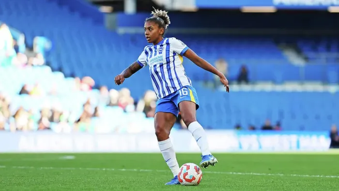 Framed Print : Brighton and Hove Albion Women v Manchester United Women Women's Super League 19OCT24 Framed Print : Brighton and Hove Albion Women v Manchester United Women Women's Super League 19OCT24
