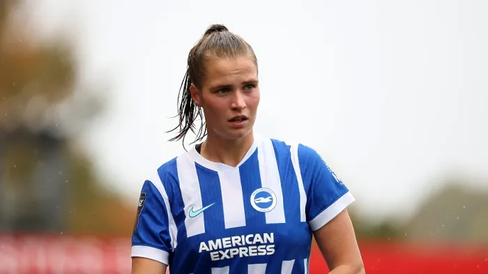 Framed Print : Brighton and Hove Albion Women v Southampton Women Subway League Cup 19OCT25