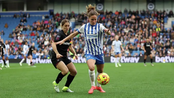 Framed Print : Brighton and Hove Albion Women v West Ham United Women Women's Super League 16NOV24 Framed Print : Brighton and Hove Albion Women v West Ham United Women Women's Super League 16NOV24