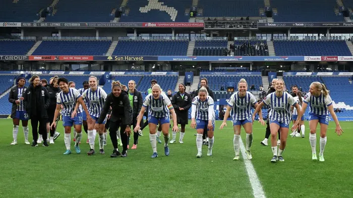 Framed Print : Brighton and Hove Albion Women v West Ham United Women Women's Super League 16NOV24 Framed Print : Brighton and Hove Albion Women v West Ham United Women Women's Super League 16NOV24