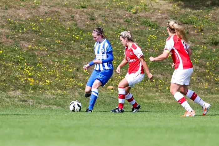 Framed Print : Brighton & Hove Albion Women vs. Arsenal DS (10Aug14) Framed Print : Brighton & Hove Albion Women vs. Arsenal DS (10Aug14)