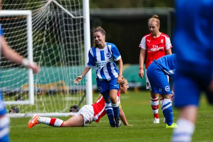 Framed Print : Brighton & Hove Albion Women vs. Arsenal DS: 10Aug14 Framed Print : Brighton & Hove Albion Women vs. Arsenal DS: 10Aug14