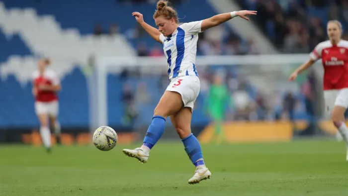 Framed Print : Brighton and Hove Albion Women vs. Arsenal Women: WSL Clash at American Express Community Stadium (29APR19) - Match Action Framed Print : Brighton and Hove Albion Women vs. Arsenal Women: WSL Clash at American Express Community Stadium (29APR19) - Match Action