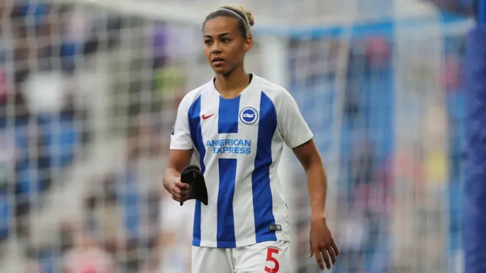Framed Print : Brighton and Hove Albion Women vs. Arsenal Women: WSL Clash at American Express Community Stadium (29APR19) - Intense Match Action Framed Print : Brighton and Hove Albion Women vs. Arsenal Women: WSL Clash at American Express Community Stadium (29APR19) - Intense Match Action