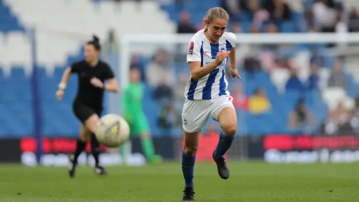 Framed Print : Brighton & Hove Albion Women vs. Arsenal Women: WSL Clash at American Express Community Stadium (29APR19) - Intense Match Action Framed Print : Brighton & Hove Albion Women vs. Arsenal Women: WSL Clash at American Express Community Stadium (29APR19) - Intense Match Action